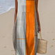 Rae | Colorblock Midi Dress