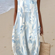 Edna | Leafy Midi Dress