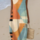 Kyndall | Geometric Midi Dress