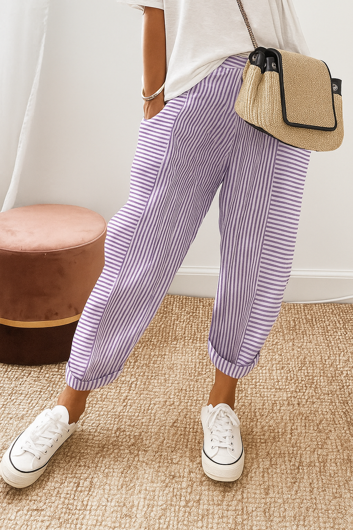 Marlyn｜Striped pants