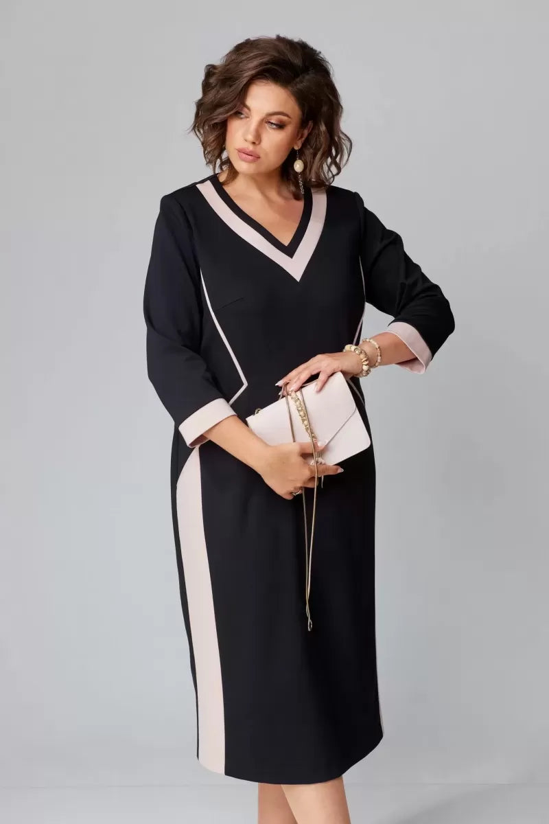 Alexa｜Elegant V-neck dress