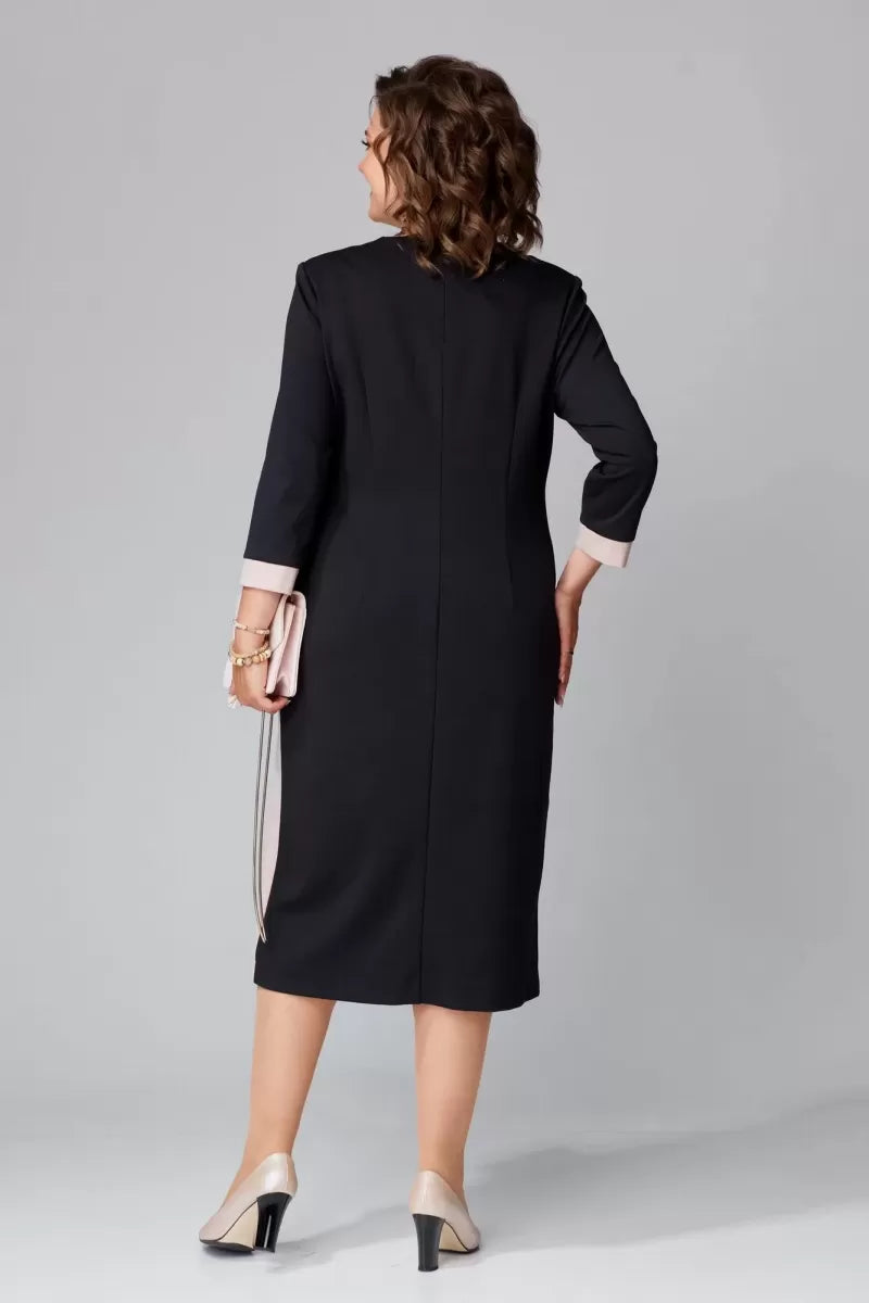 Alexa｜Elegant V-neck dress