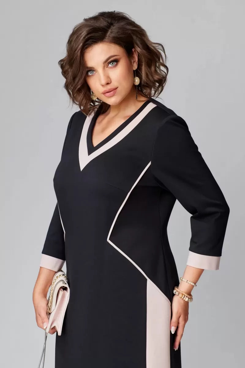 Alexa｜Elegant V-neck dress