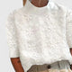 Jianna | Elegant Blouse with Stand Collar