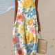 Rosalee | Pastel Floral Midi Dress