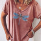 Elora | V-Neck Tee