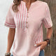 Rayna | Soft Striped Blouse