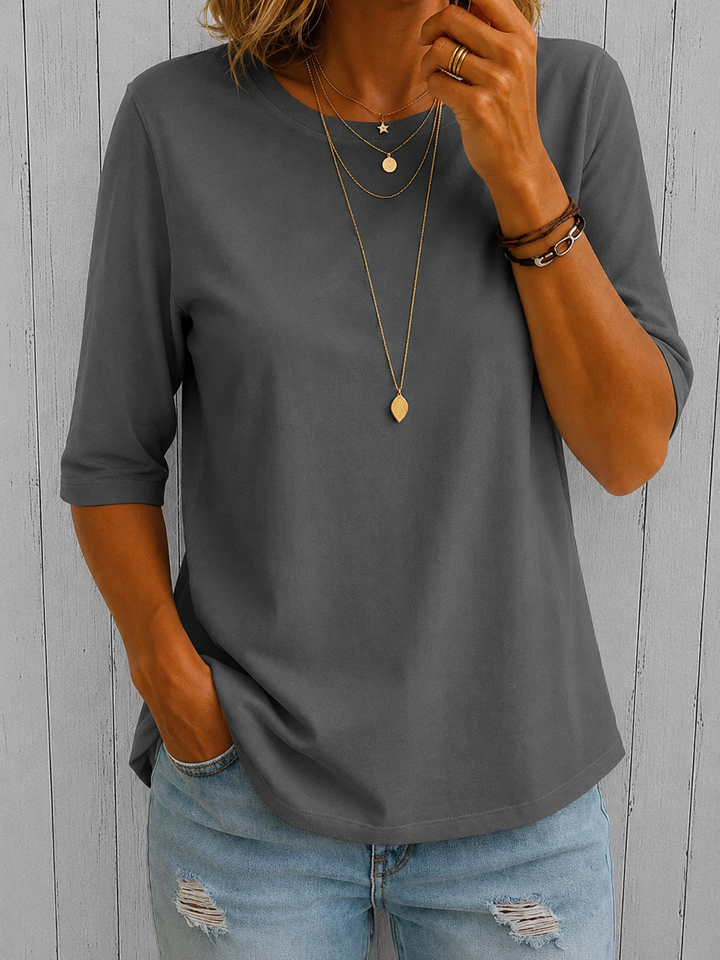 Edith | Everyday Comfort Sleeve Tee
