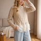 Magdalena | Ruffle Cardigan