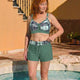 CHLOE | HIGH-WAISTED RIBBED BIKINI SET