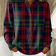 Bexley | Checkered Hoodie Blouse