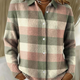 Elise | Checkered Hoodie Blouse