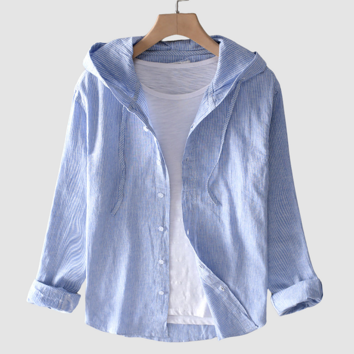 Emelie｜Breathable hooded blouse