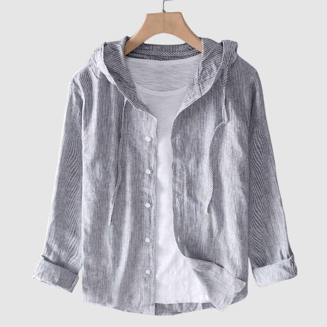Emelie｜Breathable hooded blouse