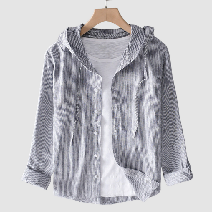 Emelie｜Breathable hooded blouse