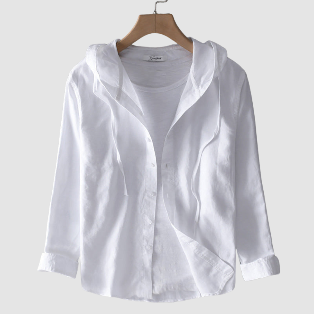 Emelie｜Breathable hooded blouse