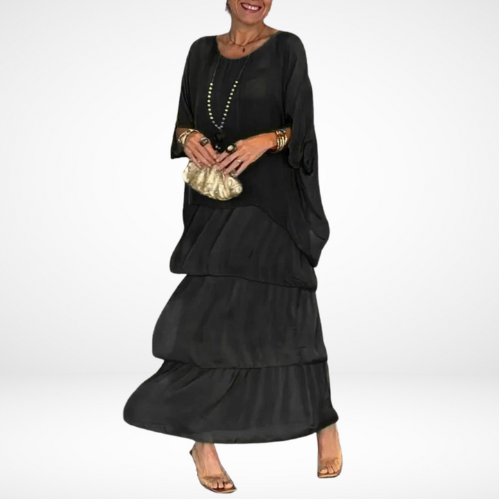 Hylda｜Artistic Loose Maxi Dress