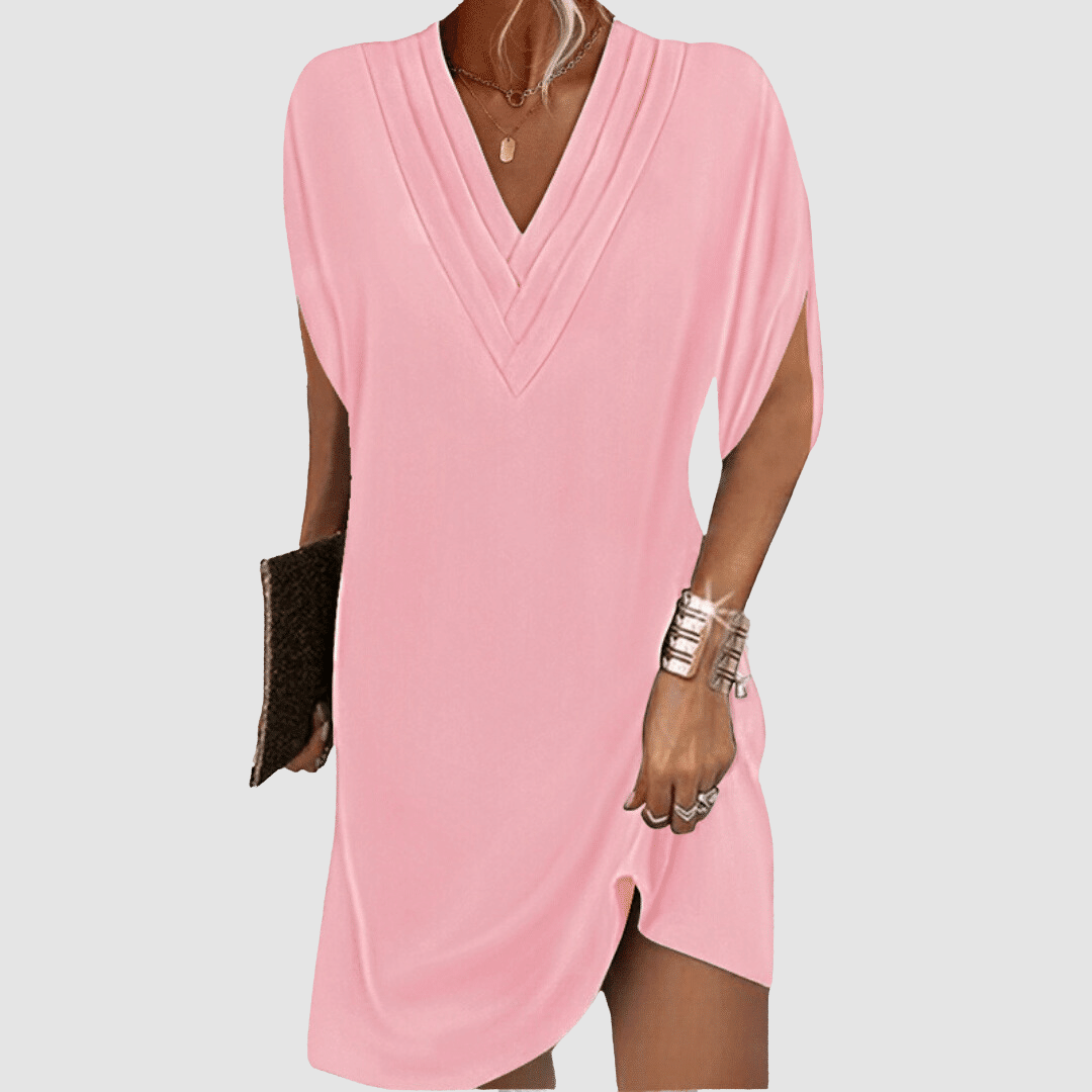 Alysa｜Elegant Half-Sleeve Dress