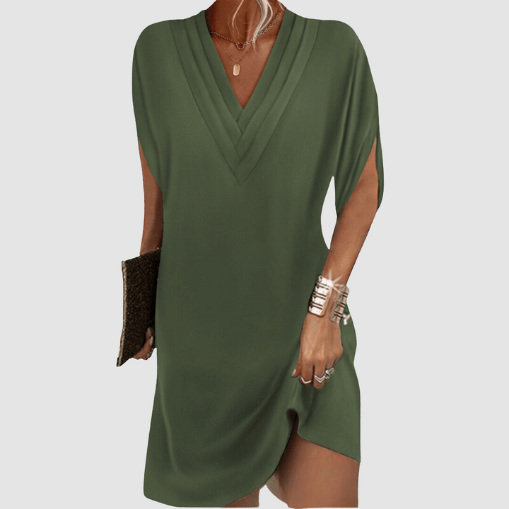 Alysa｜Elegant Half-Sleeve Dress