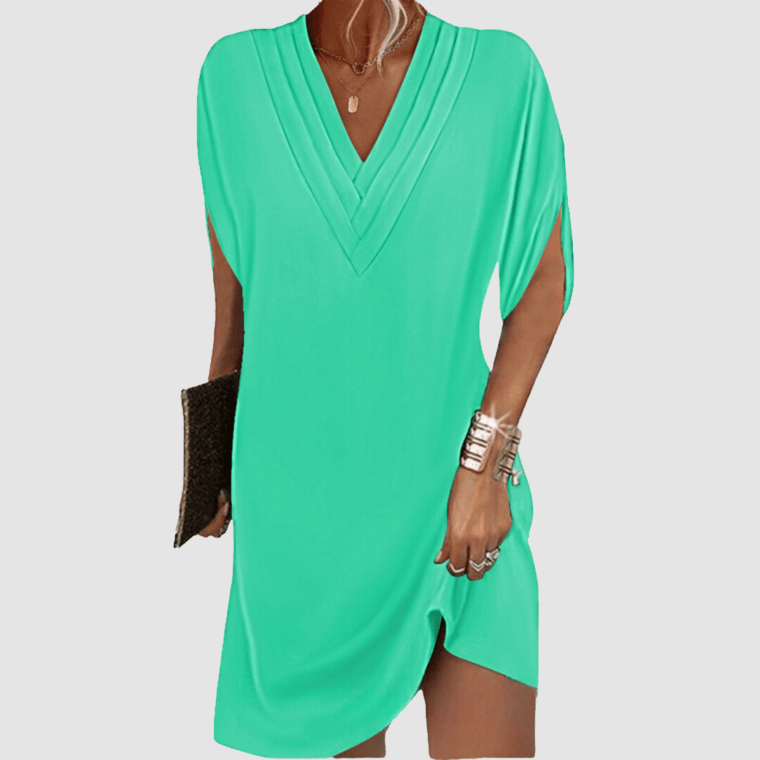 Alysa｜Elegant Half-Sleeve Dress