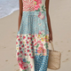 Kaitlyn | Patchwork Midi Dress
