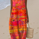 Gloria | Sunset Midi Dress