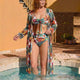 NATALIE | FLORAL SKIRT BIKINI SET