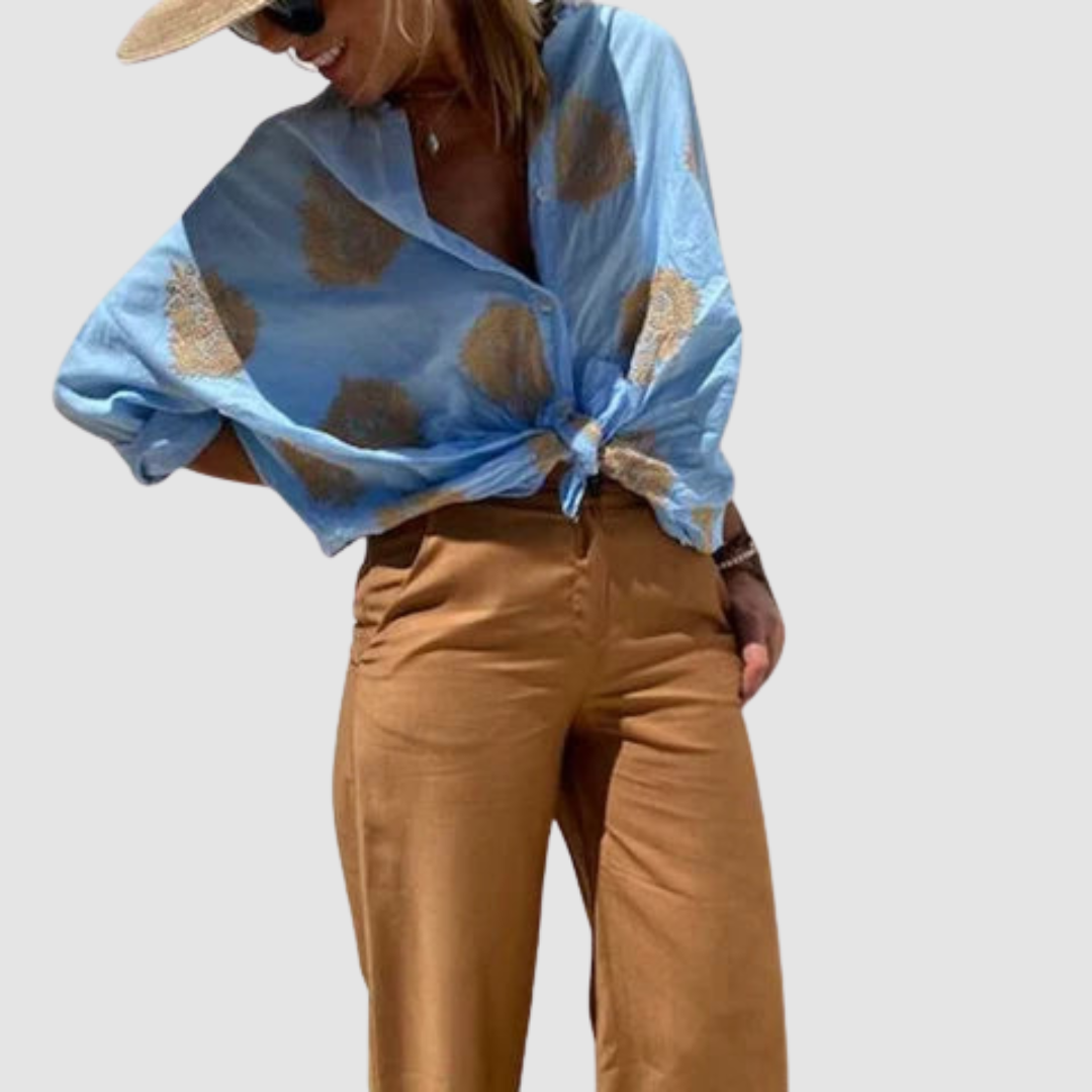 Gaby｜Elegant breathable Blouse