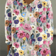 Nola | Artistic Floral Top