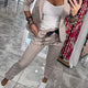 Caitlin | Relaxed Solid Color Two-Piece Set for Women