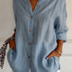 Sharon | Elegant Shirt with Pleated Style